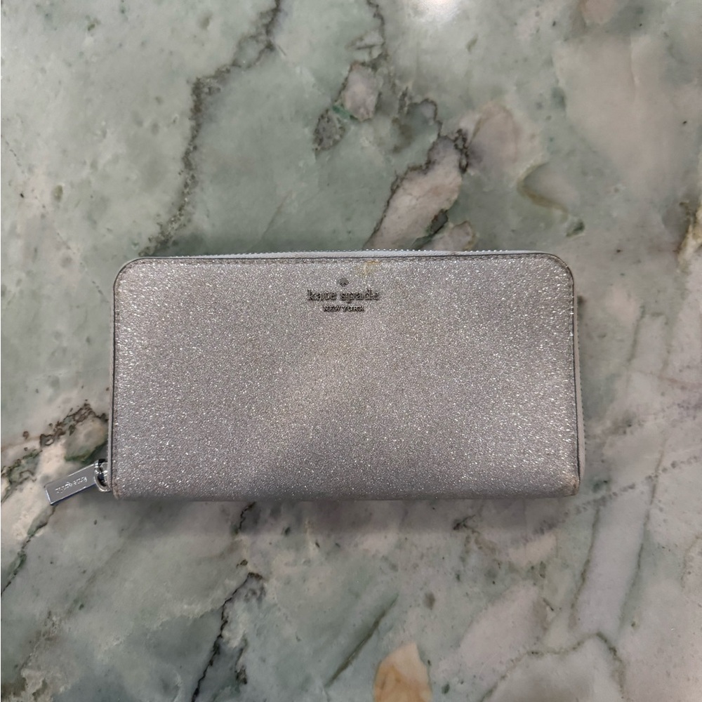 Kate Spade Silver Wallet